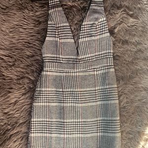 Plaid Mini Dress
